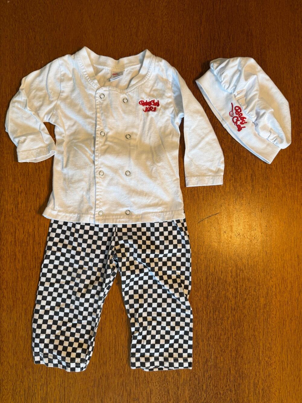 Baby Chef costume - size 6-12m